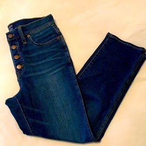 J. Crew High-Rise Vintage Straight Leg Jean